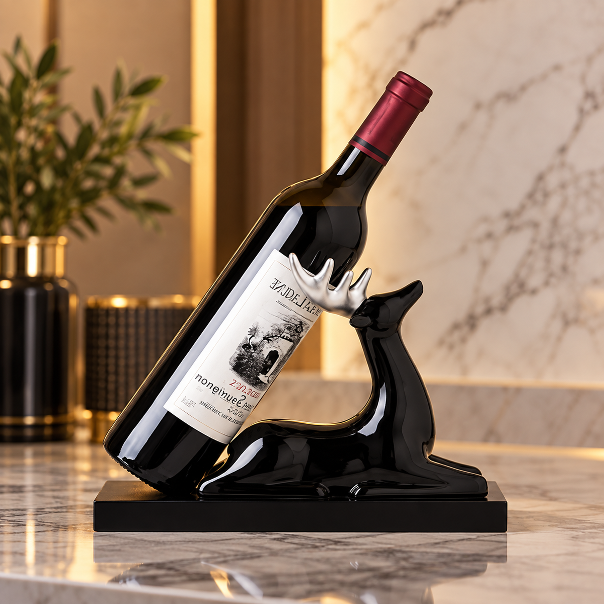 Glossy Deer Wine Rack